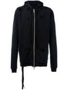 Unravel Project Zip Up Hooded Jacket - Black