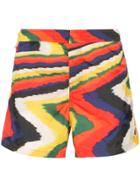 Missoni Zig-zag Print Swim Shorts - Multicoloured