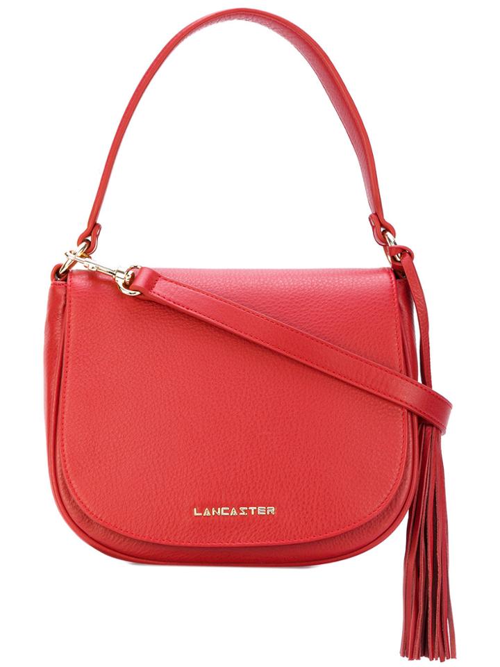 Lancaster Saddle Crossbody Bag - Red