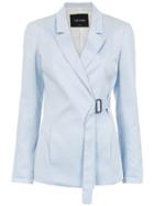 Tufi Duek Belted Blazer - Blue
