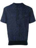 Giorgio Armani - Printed Shirt - Men - Cotton - 41, Blue, Cotton