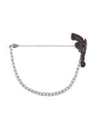 Dolce & Gabbana Small Pistol Pin, Men's, Metallic