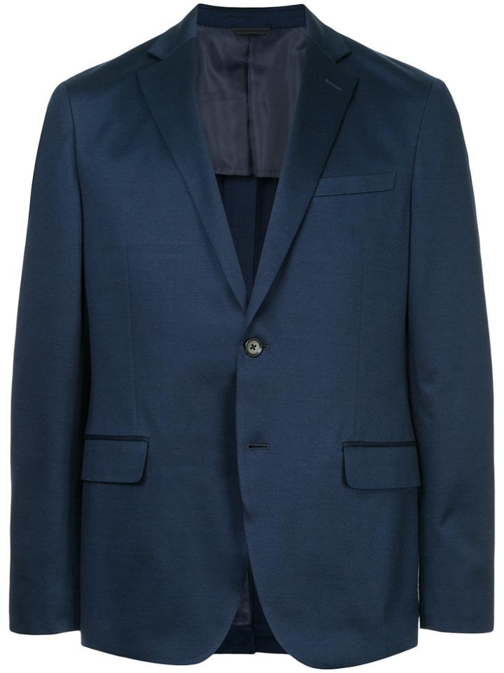 D'urban Classic Buttoned Blazer - Blue