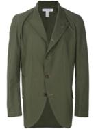 Comme Des Garçons Shirt Checked Jacket - Green