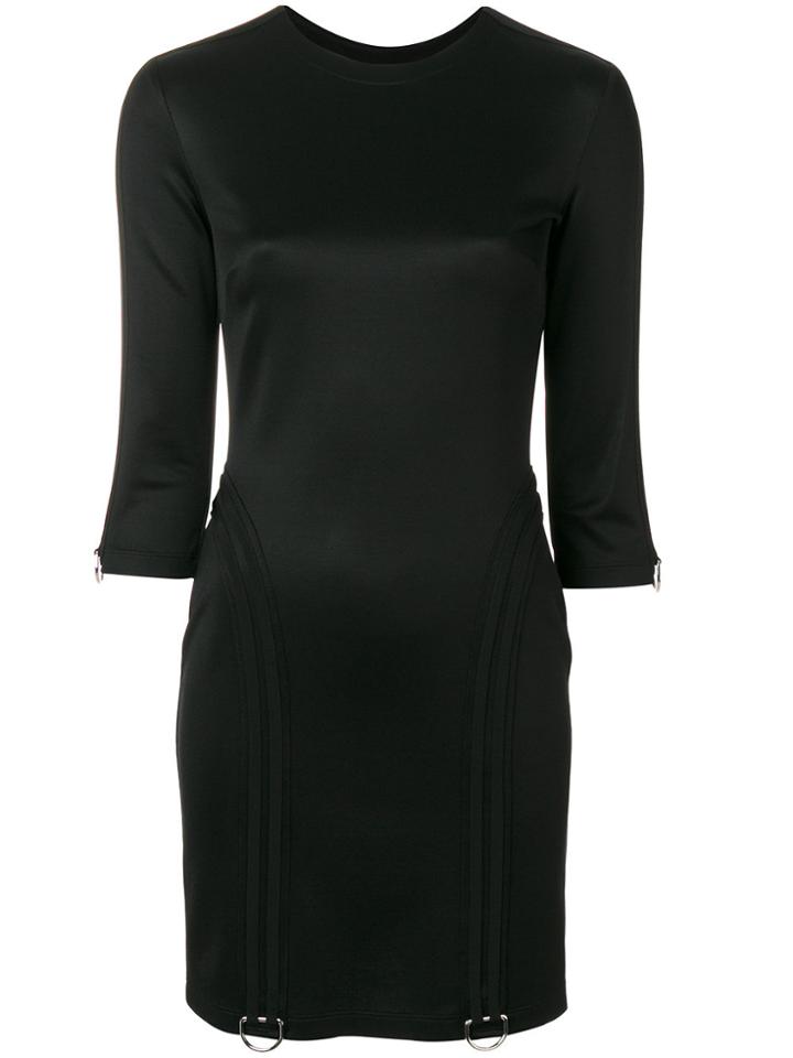 Versus Round-neck Short Dress - Black