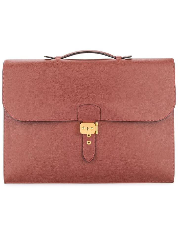 Hermès Pre-owned Sac A Depeche 41 Business Bag - Brown