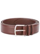 Orciani - Classic Buckle Belt - Men - Leather - 100, Brown, Leather