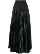 Comme Des Garçons Noir Kei Ninomiya Asymmetric Accordion Pleat Skirt -