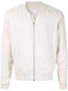 Venroy Zip-up Bomber Jacket - Neutrals