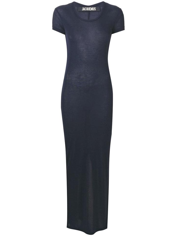Jacquemus Maglietta Maxi Dress - Blue