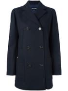 Vanessa Seward Double Breasted Coat, Women's, Size: 40, Blue, Polyamide/viscose/wool