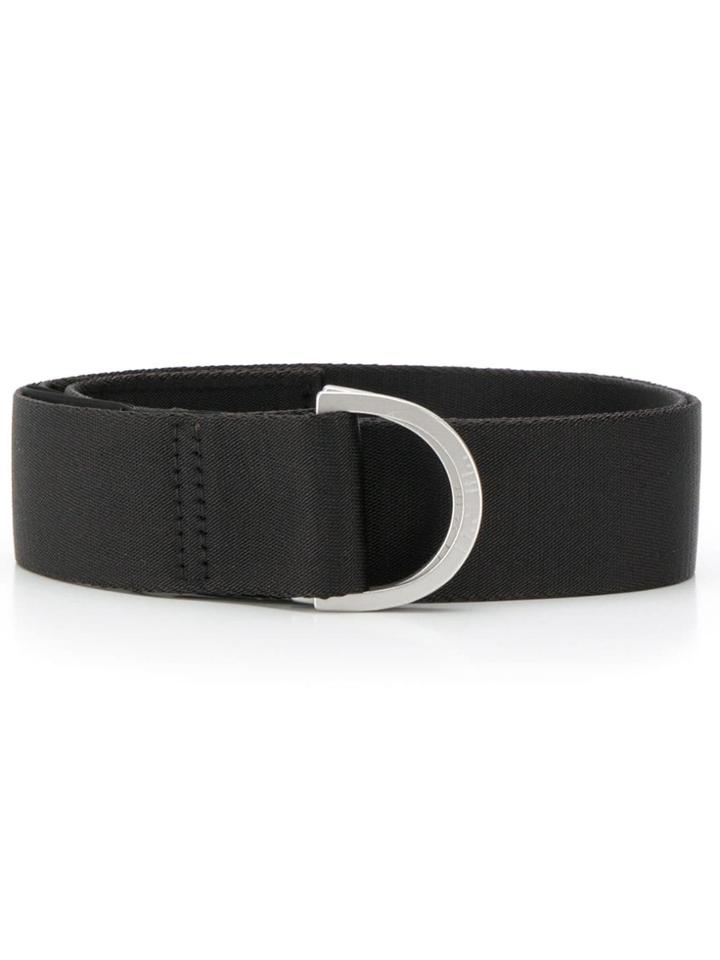 Unravel Project D Buckle Belt - Black