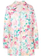 Chanel Pre-owned Quilted Hooded Coat - Pink