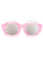House Of Holland 'pinky Promise' Sunglasses - Pink & Purple