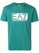Ea7 Emporio Armani Graphic Logo Print T-shirt - Green
