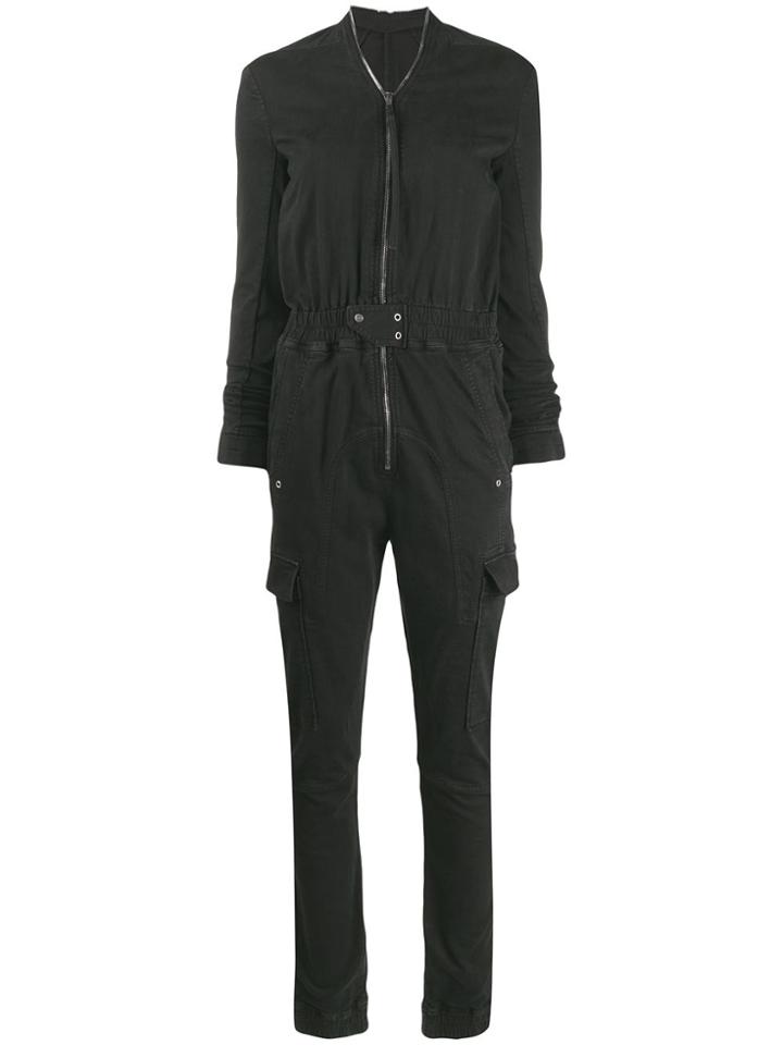 Rick Owens Workwear Jumpsuit - Black
