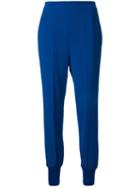 Stella Mccartney Julia Trousers, Women's, Size: 40, Blue, Spandex/elastane/acetate/viscose
