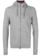 Woolrich Zipped Hoodie, Men's, Size: Xl, Grey, Cotton/wool/other Fibers