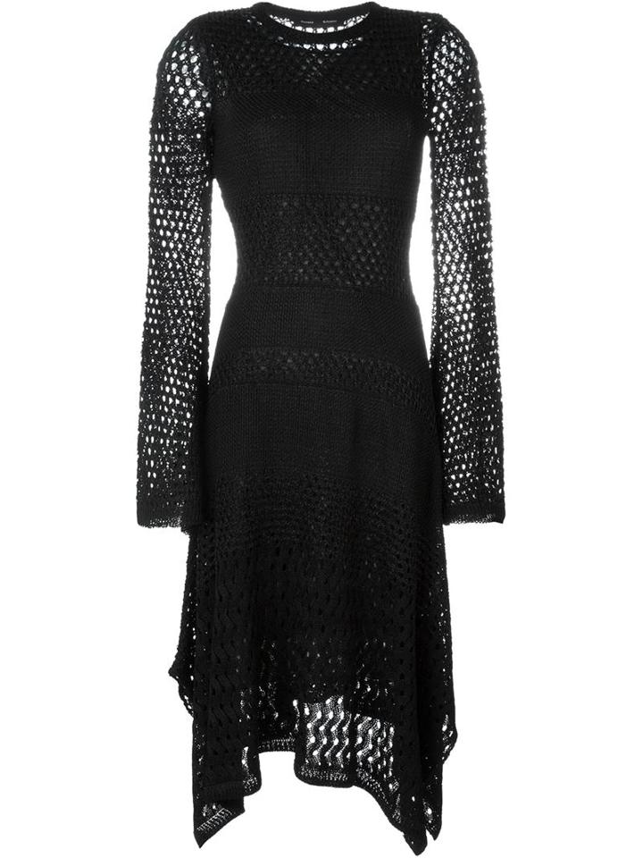 Proenza Schouler Flared Open Knit Dress