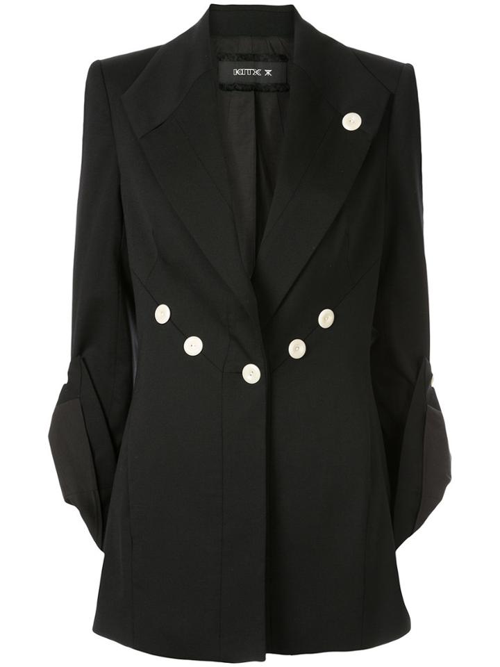 Kitx Ember Button-embellished Blazer - Black