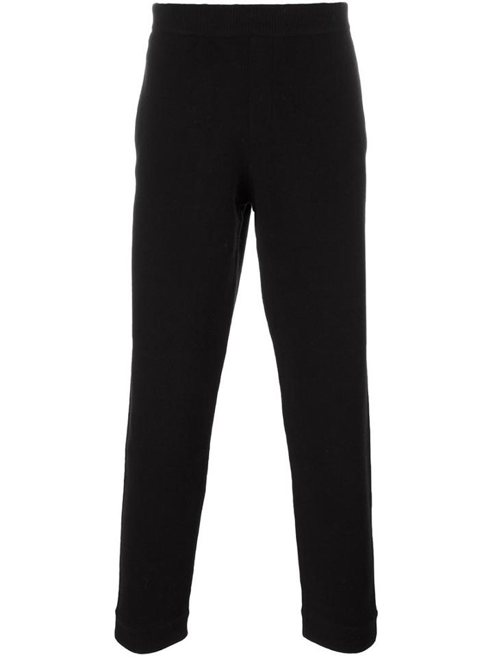 Joseph 'milano' Track Pants, Men's, Size: Medium, Black, Wool