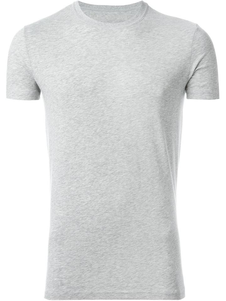 Dsquared2 Classic T-shirt, Men's, Size: Large, Grey, Cotton/spandex/elastane