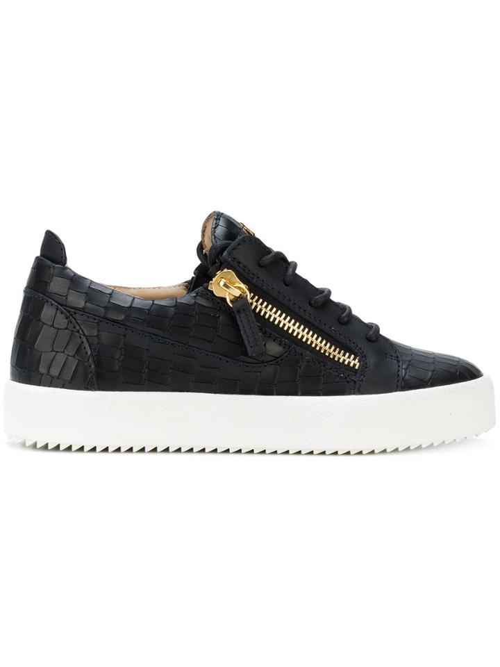 Giuseppe Zanotti Design Nicki Low Top Sneakers - Black