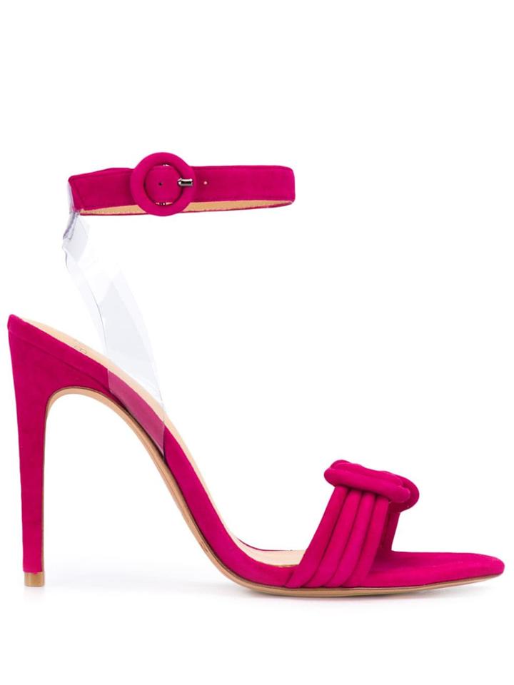 Alexandre Birman Tie Detail Heeled Sandals - Pink