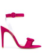 Alexandre Birman Tie Detail Heeled Sandals - Pink