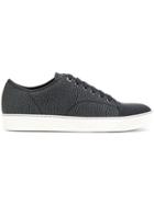 Lanvin Toe Cap Sneakers - Black