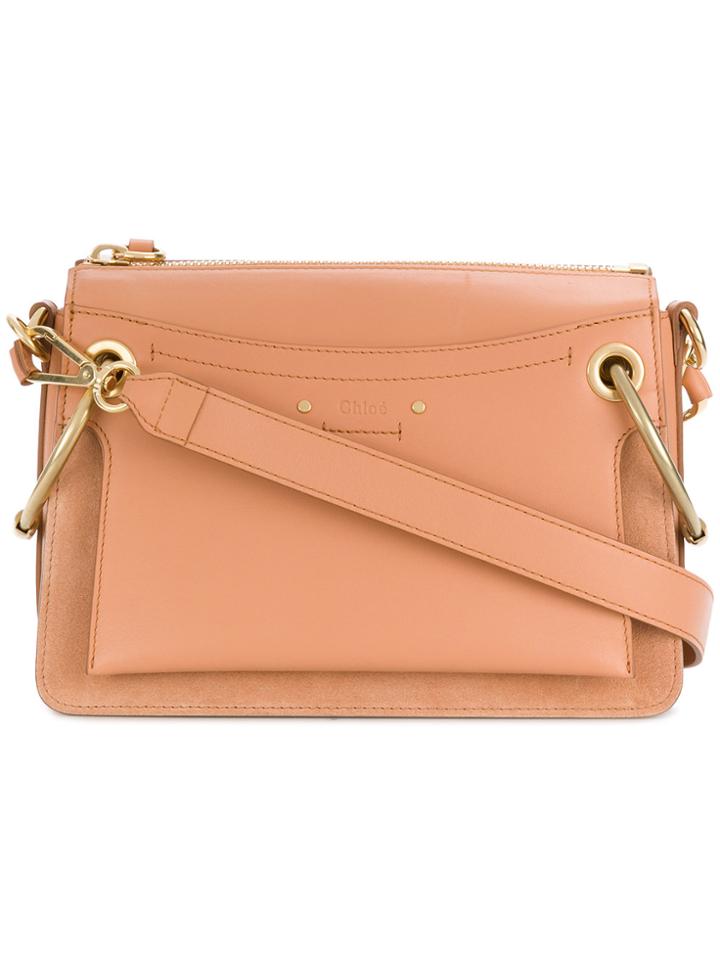 Chloé Roy Shoulder Bag - Pink & Purple