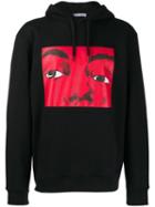 Jw Anderson Printed Hoodie - Black