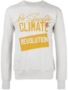 Vivienne Westwood Man 'revolution' Print Sweatshirt - Grey
