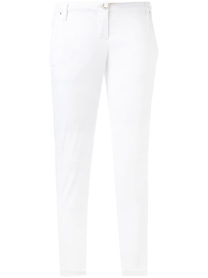Jacob Cohen - Skinny Trousers - Women - Cotton/spandex/elastane - 29, White, Cotton/spandex/elastane