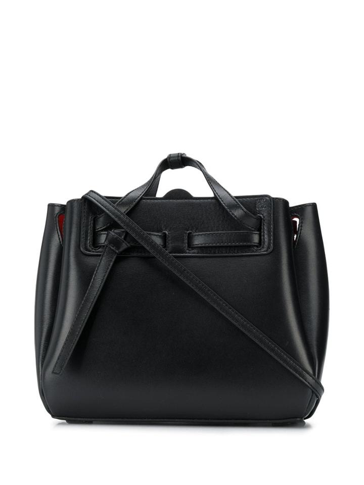 Loewe Mini Lazo Tote Bag - Black