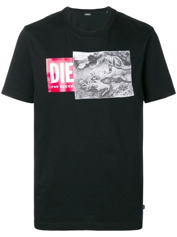 Diesel T-just-xh T-shirt - Black