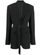 Christian Wijnants Belted Blazer - Black