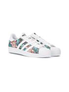 Adidas Kids Superstar Tropical-inspired Sneakers - Multicolour