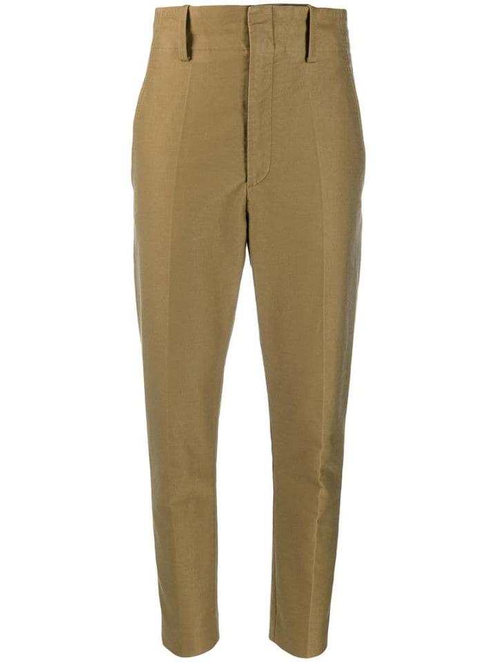 Isabel Marant Étoile Tapered Trousers - Green
