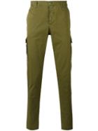 Pt01 Skinny Trousers, Men's, Size: 54, Green, Cotton/spandex/elastane