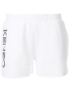 Kenzo Side Logo Track Shorts - White