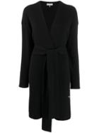 Emilio Pucci Mid-length Belted Cardigan - Black