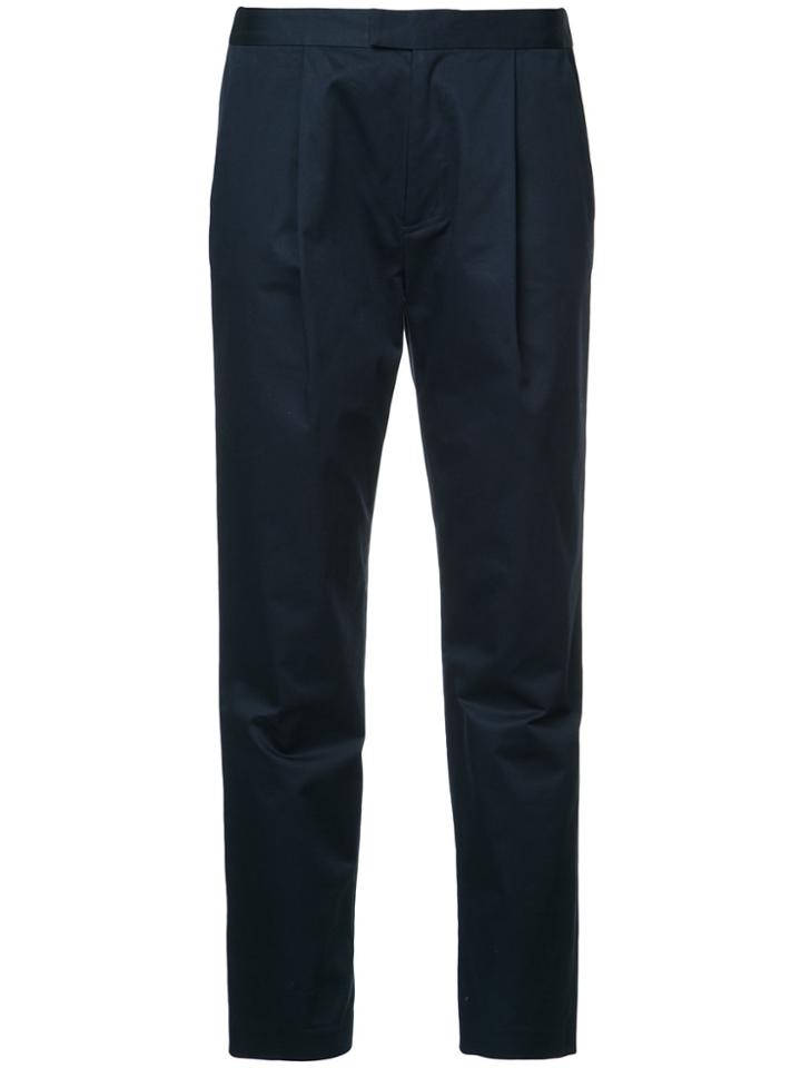 Guild Prime Cropped Slim-fit Trousers - Blue