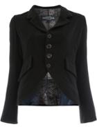 Geoffrey B. Small Cashmere Fitted Jacket - Black