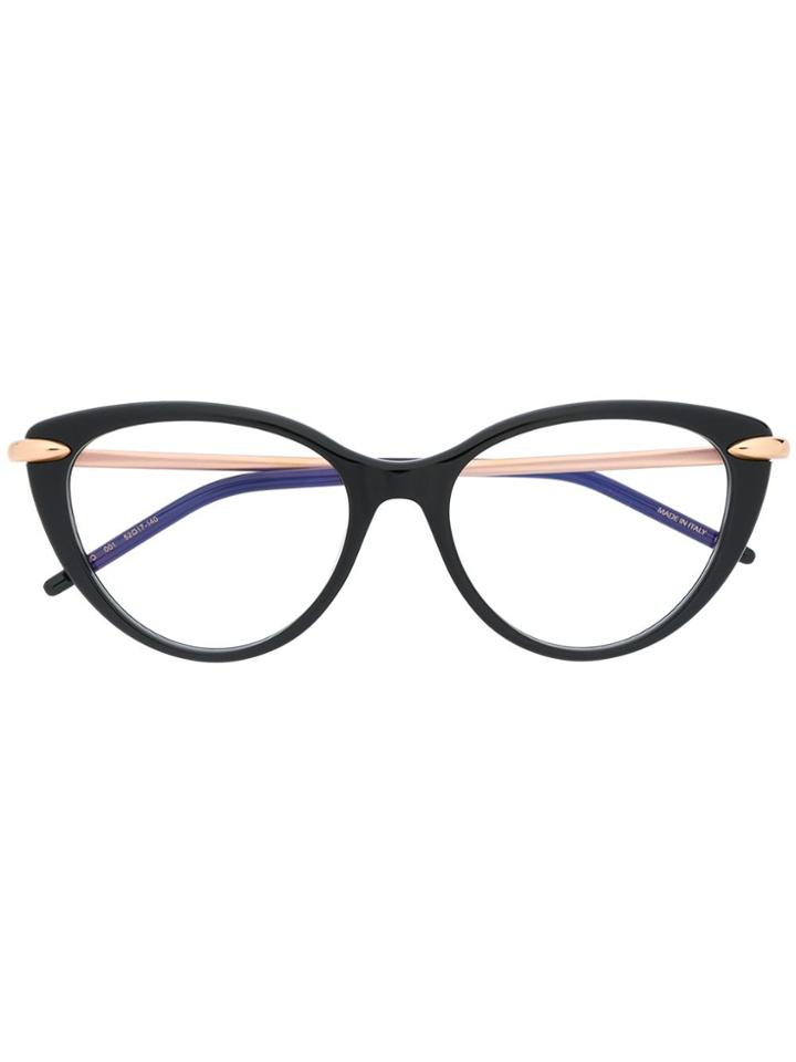 Pomellato Eyewear Pomellato Eyewear Pm0074o 001 Black Gold Transparent