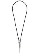 Jessie Western Stone Embellished Long Necklace - Black