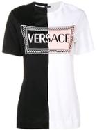 Versace Two Tone Logo T-shirt - Black