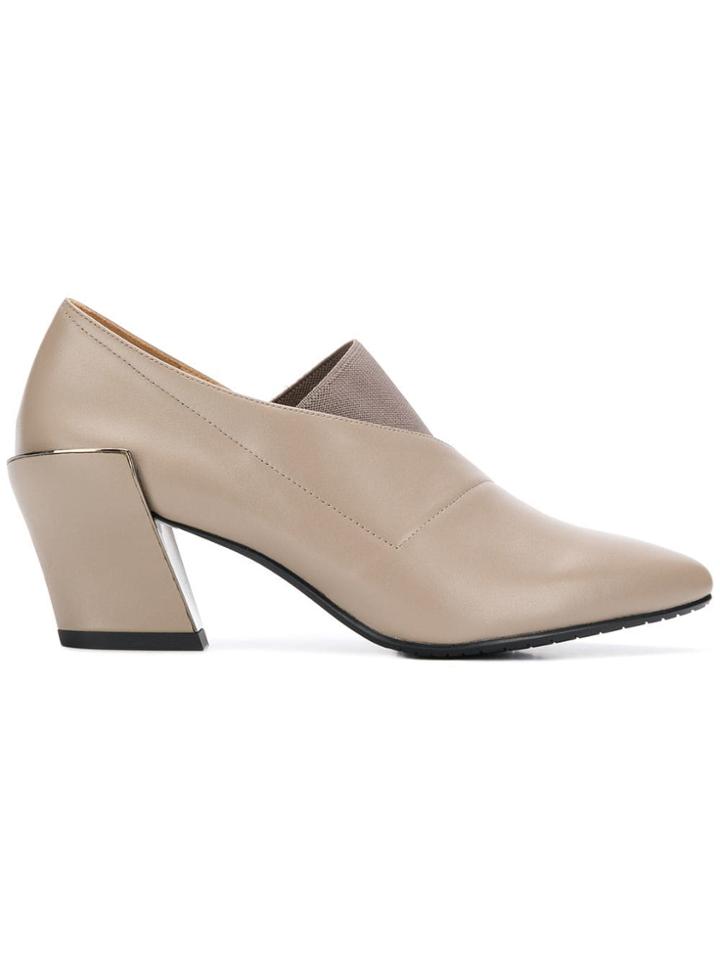 United Nude Block Heel Pumps - Nude & Neutrals
