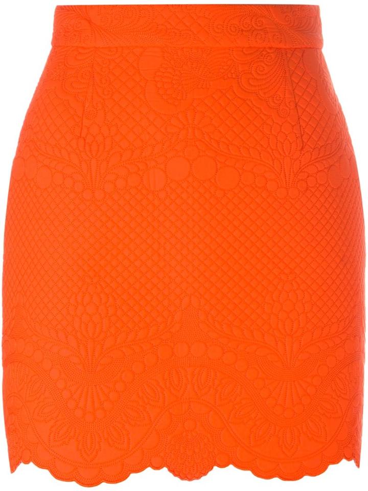 Antonio Berardi Textured Mini Skirt