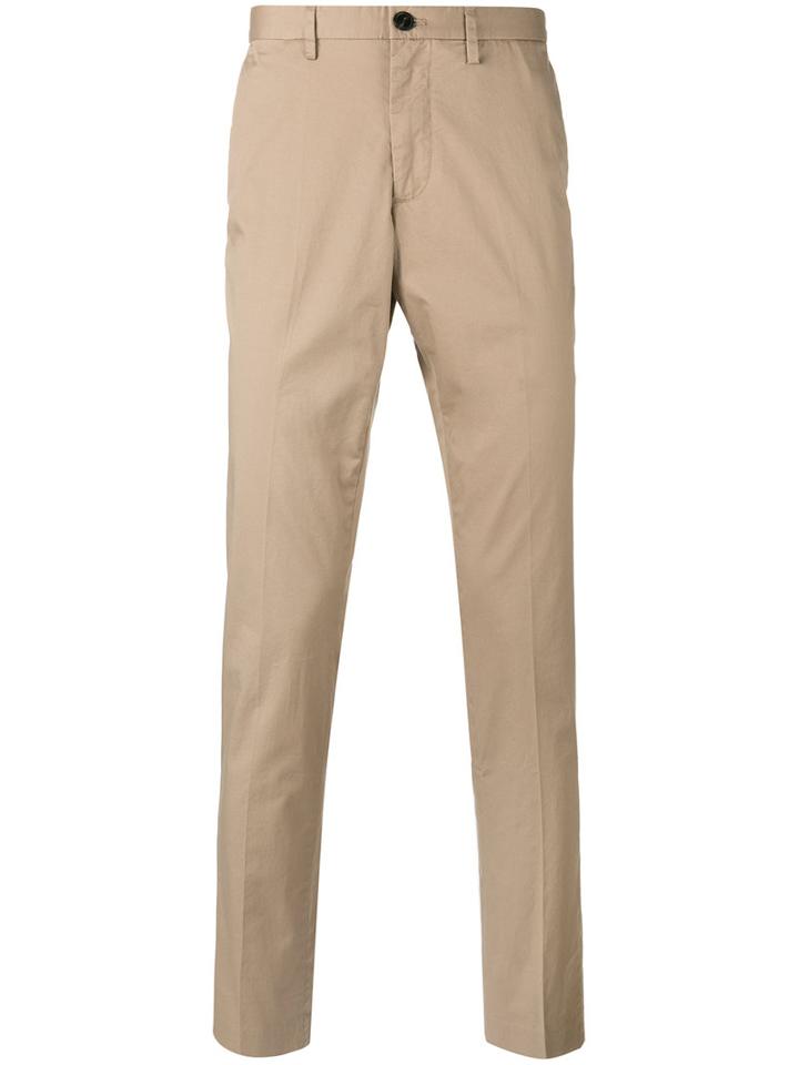 Michael Kors Classic Chinos, Men's, Size: 32, Nude/neutrals, Cotton/spandex/elastane